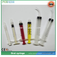 plastic dental syringe